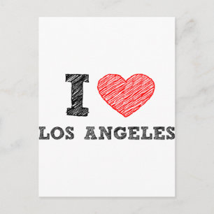 I Liebe Los Angeles Postkarte