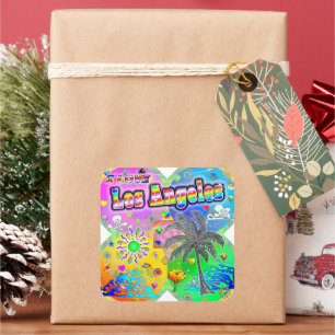 I LIEBE Los Angeles Quadro Seasons Sticker