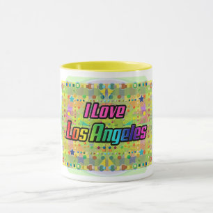 I Liebe Los Angeles Smile Bright Tasse