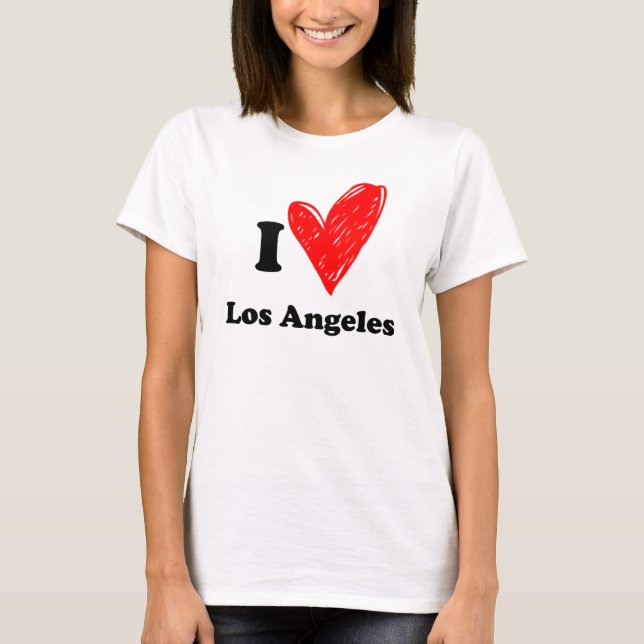 I Liebe Los Angeles T-Shirt (Vorderseite)