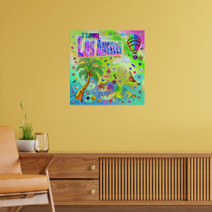 I LIEBE Los Angeles Timeless Melody Poster