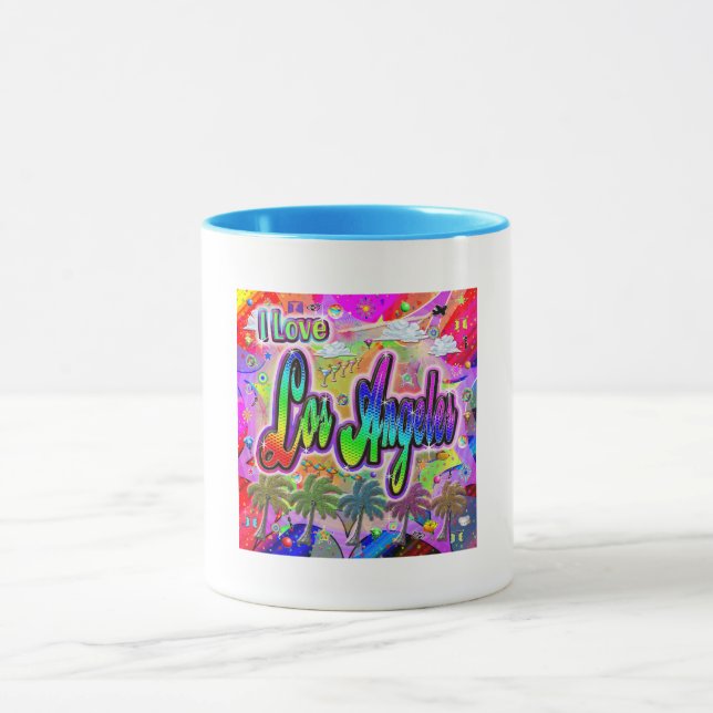 I LIEBE Los Angeles Vista Express Tasse (Zentrum)