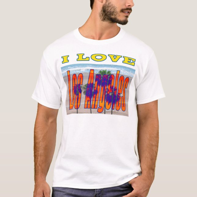 I LIEBE Los- AngelesT - Shirt 2 (Vorderseite)