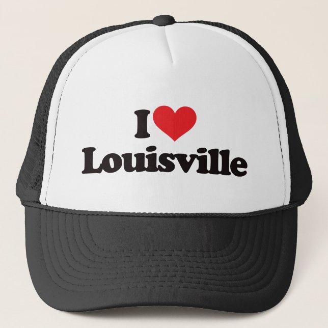 I Liebe Louisville Truckerkappe (Vorderseite)
