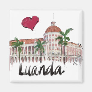 I Liebe Luanda Magnet