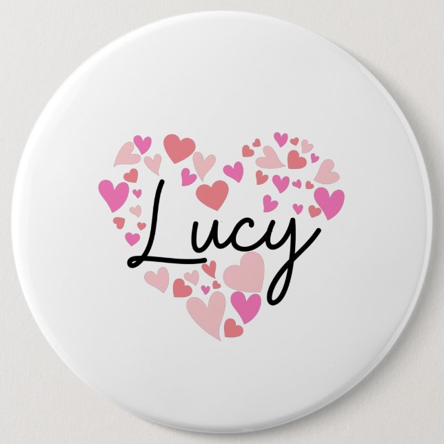 I Liebe Lucy Button (Vorderseite)