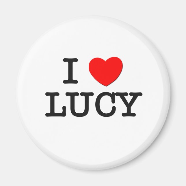 I Liebe Lucy Magnet (Vorne)
