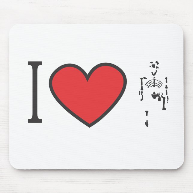 I Liebe Lucy Mousepad (Vorne)