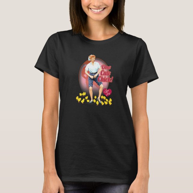 I Liebe Lucy Niedlich Chick T-Shirt (Vorderseite)