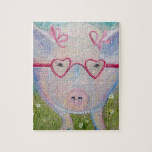 I Liebe-Lucy-Puzzlespiel Puzzle