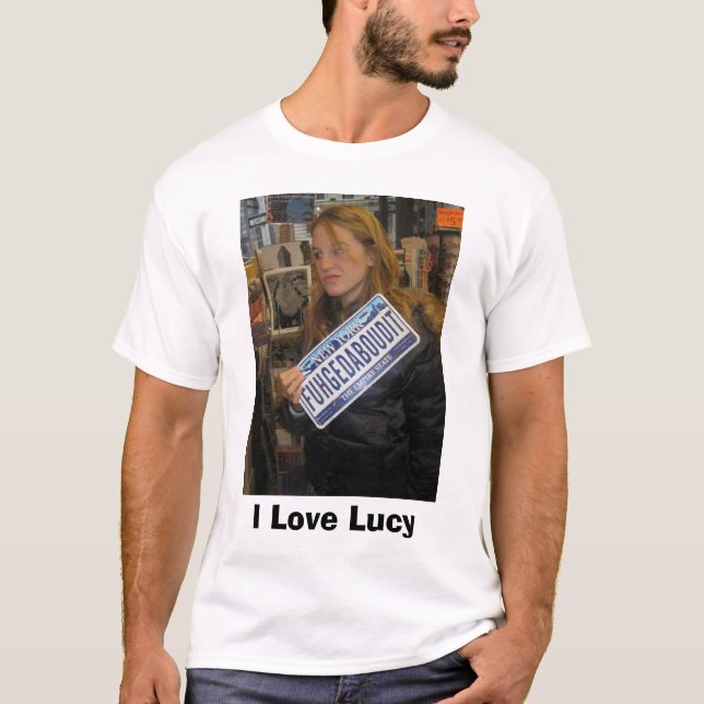 I Liebe Lucy T-Shirt (Vorderseite)