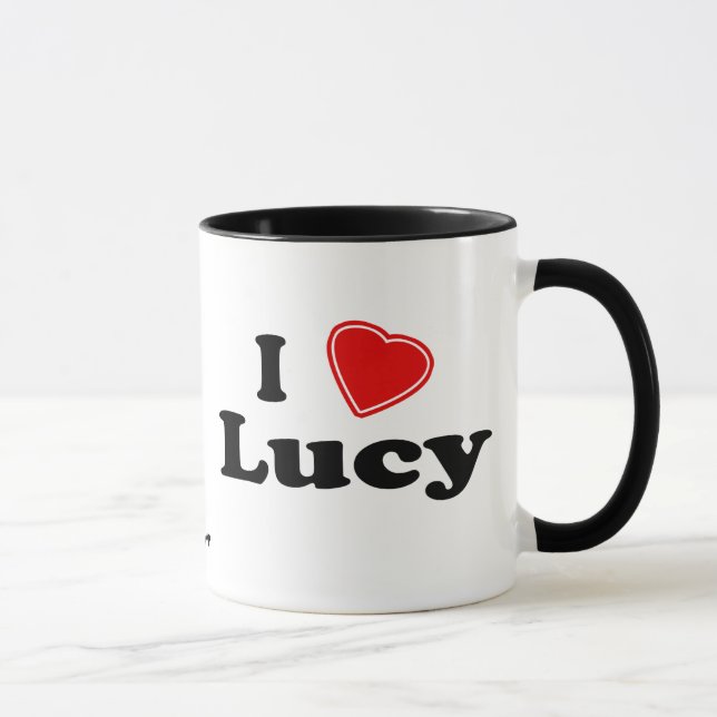 I Liebe Lucy Tasse (Rechts)