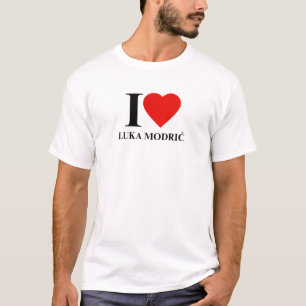 I Liebe Luka Modrić Fan T - Shirt