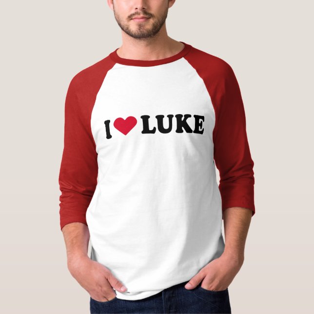 I LIEBE LUKE T-Shirt (Vorderseite)