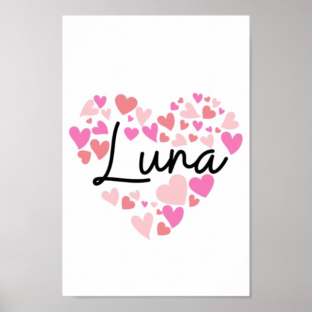 I Liebe Luna Poster (Vorne)