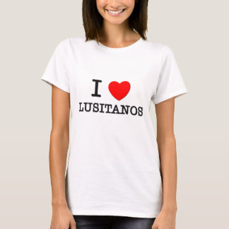 I Liebe Lusitanos (Pferde) T-Shirt
