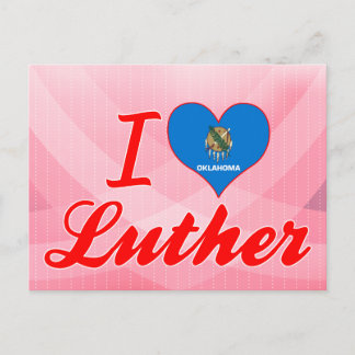 I Liebe Luther, Oklahoma Postkarte