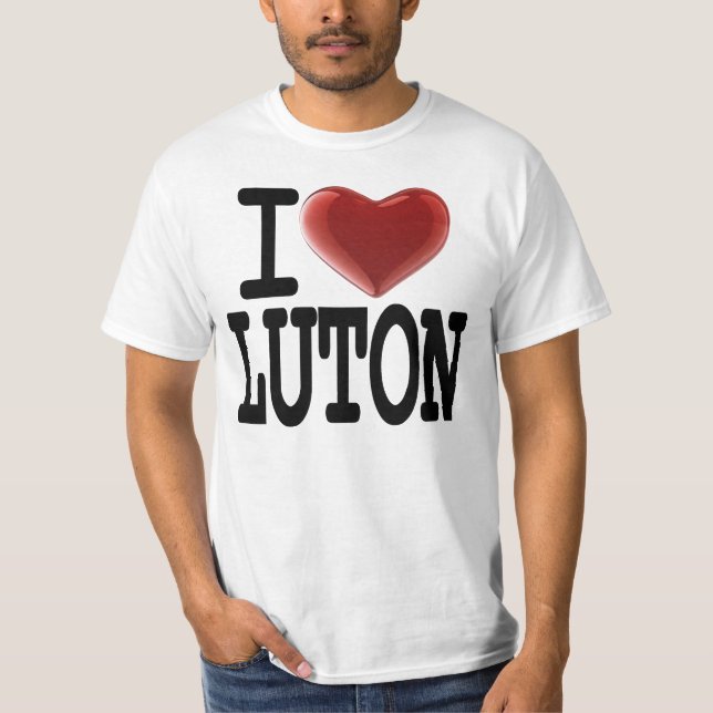 I Liebe LUTON T-Shirt (Vorderseite)