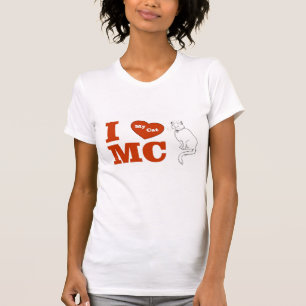 I Liebe Lux mein Katzen-T - Shirt