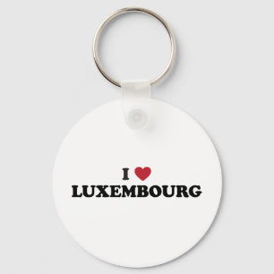 I Liebe Luxemburg Schlüsselanhänger