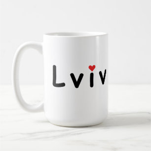 I Liebe Lviv Ukraine Kaffeetasse