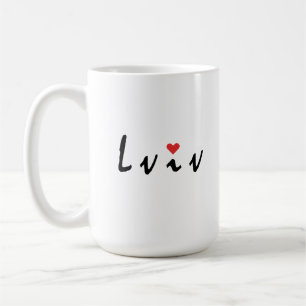 I Liebe Lviv Ukraine Kaffeetasse