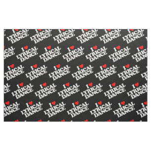 I LIEBE-LYRICAL TANZ STOFF