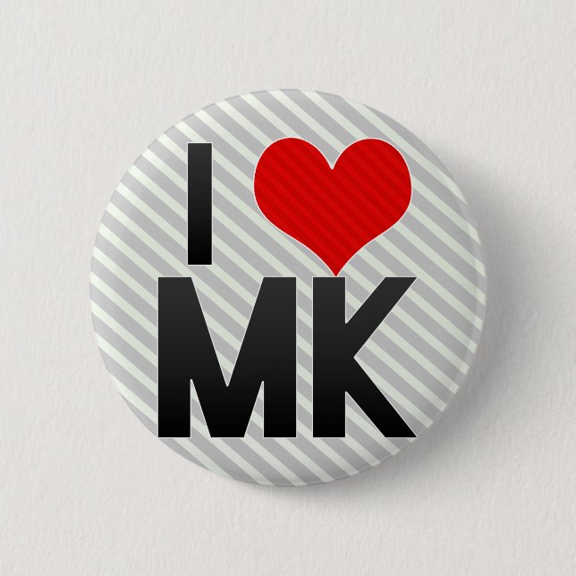 I Liebe M Button (Vorderseite)