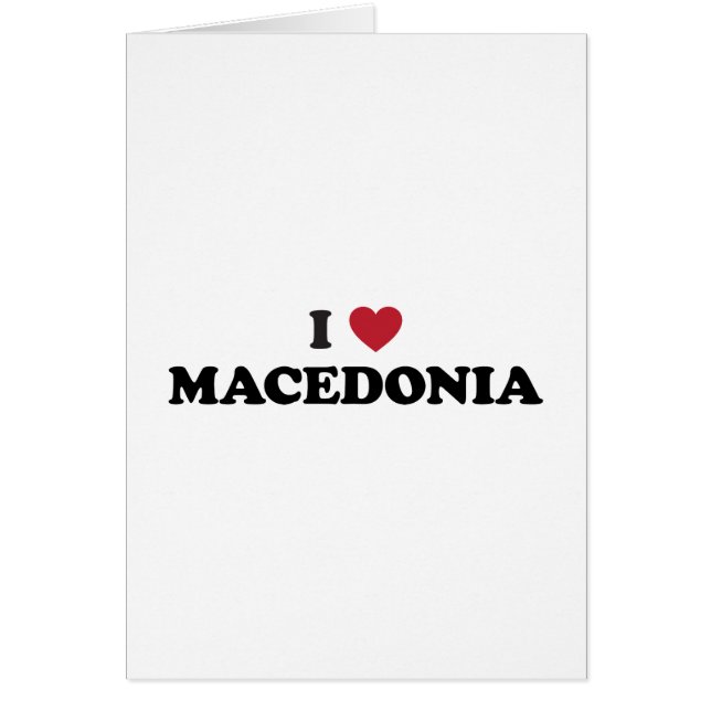 I Liebe Macedonia (Vorne)