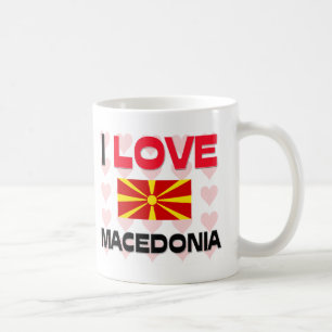 I Liebe Macedonia Tasse