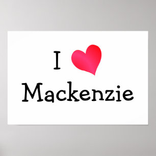 I Liebe Mackenzie Poster