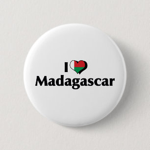 I Liebe Madagaskar Button