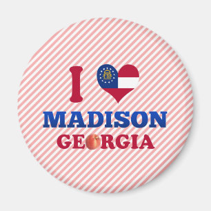 I Liebe Madison, Georgia Magnet
