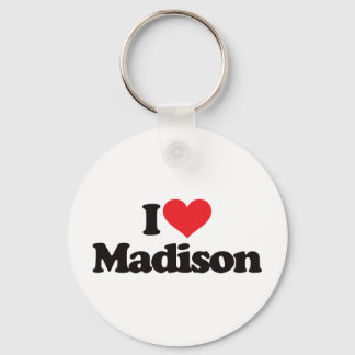 I Liebe Madison Schlüsselanhänger