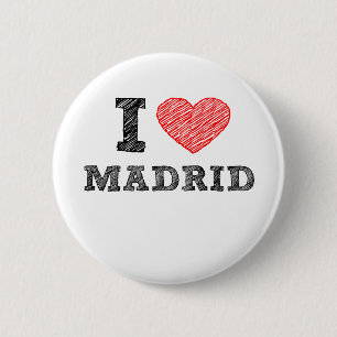 I Liebe Madrid Button