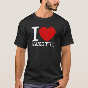 I Liebe-Maestro (weiß) T-Shirt