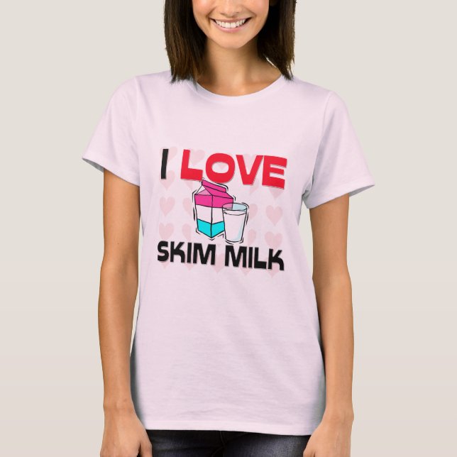I Liebe-Magermilch T-Shirt (Vorderseite)