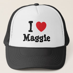 I Liebe Maggie Herzstück T - Shirt Truckerkappe