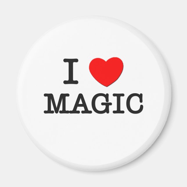 I Liebe Magic Magnet (Vorne)