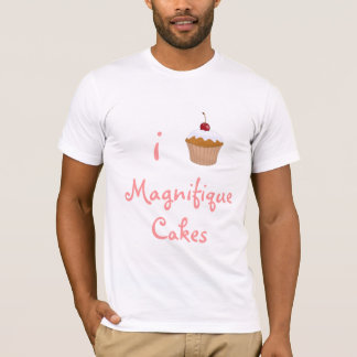 I Liebe Magnifique Kuchen T-Shirt