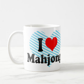 I Liebe Mahjong Tasse