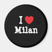 I Liebe Mailänder Herz Brauch personalisiert