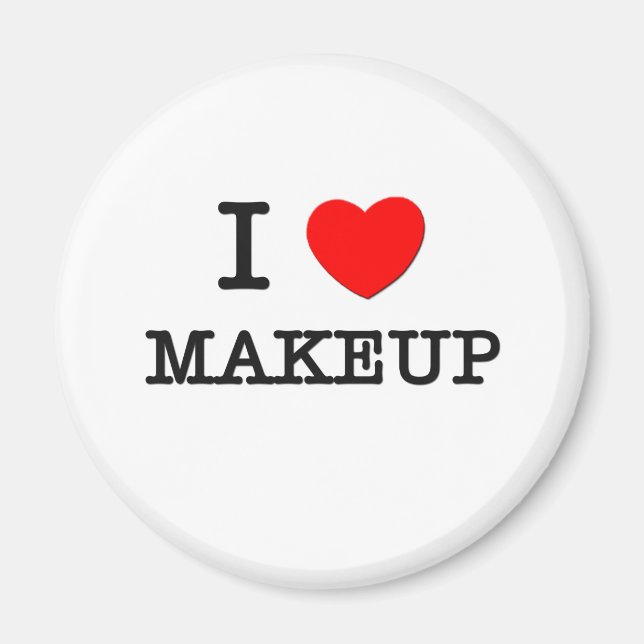 I Liebe Makeup Magnet (Vorne)