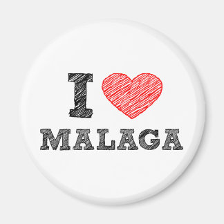 I Liebe Málaga Magnet