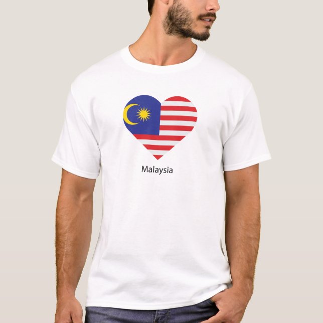 I Liebe Malaysia T-Shirt (Vorderseite)