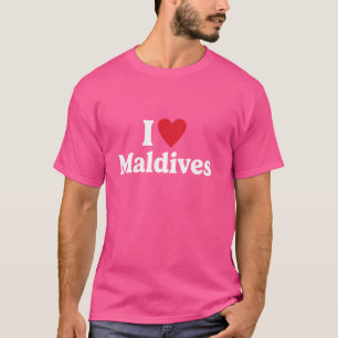 I Liebe Malediven T-Shirt