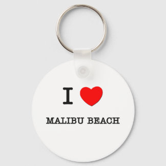 I Liebe Malibu Beach California Schlüsselanhänger