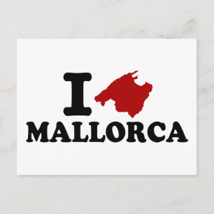 I Liebe Mallorca Postkarte