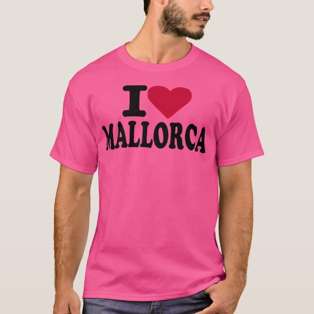 I Liebe Mallorca T-Shirt (Vorderseite)