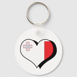 I Liebe Malta Schlüsselanhänger